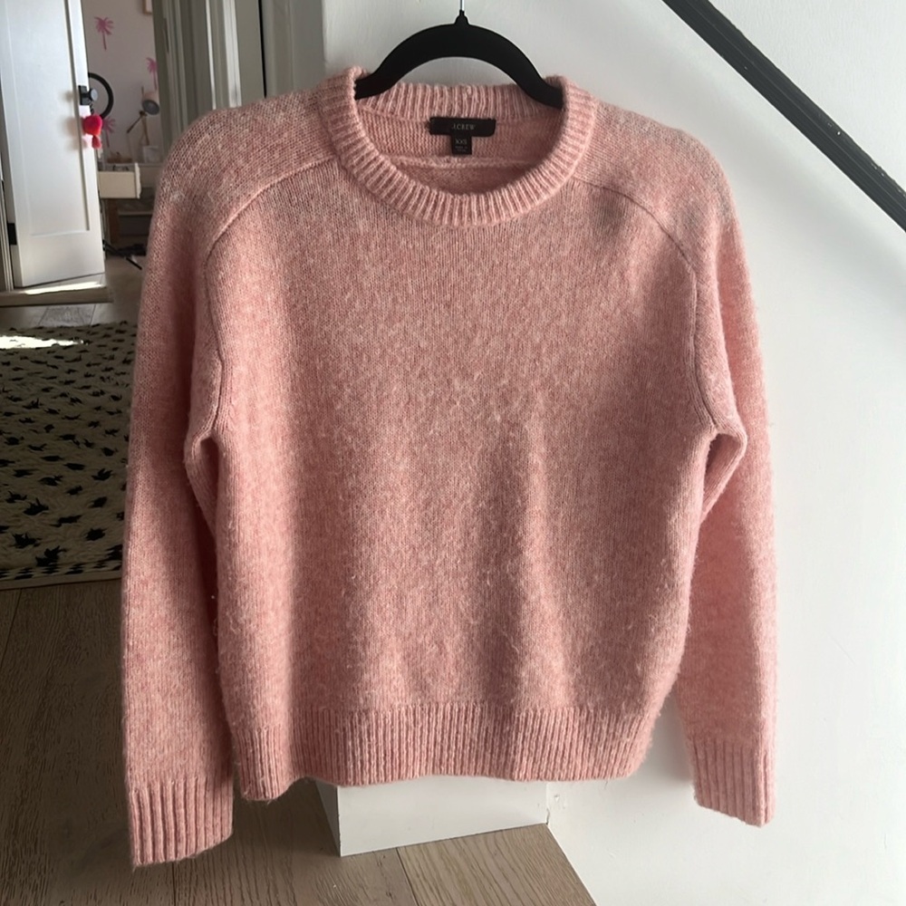 J. Crew Pink Cashmere Sweater